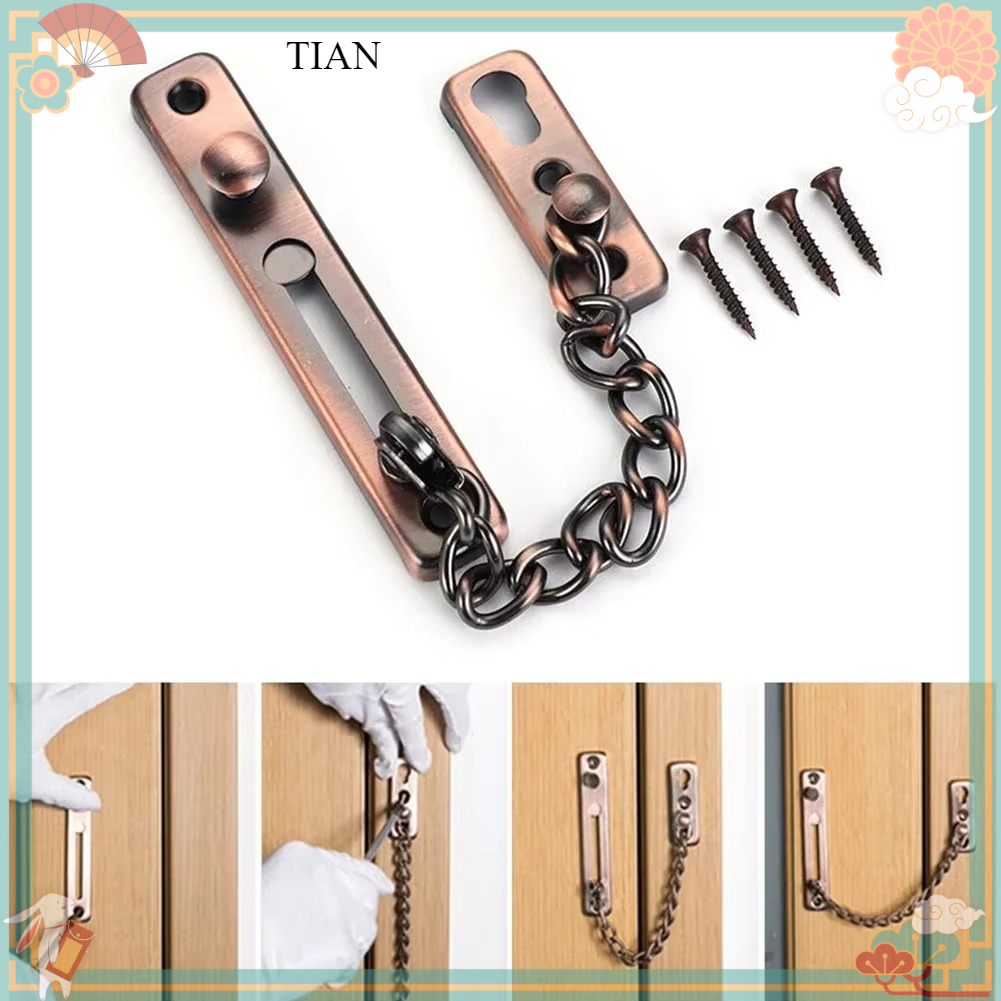 Door Chain with Lock Door Lock - đánh giá và giá Security Chain Door