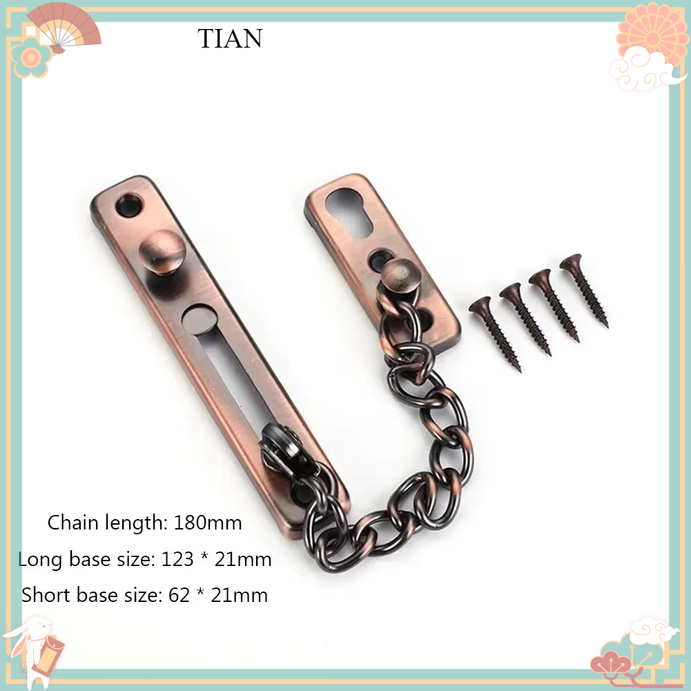 Door Chain with Lock Door Lock - đánh giá và giá Security Chain Door